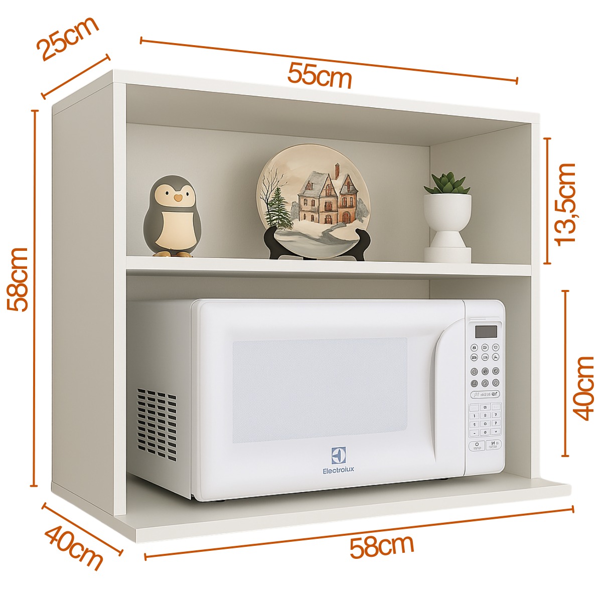 Dimensões do Suporte